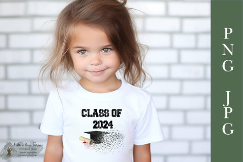 Graduation Cap 2024 PNG JPG | PNG and Sublimation file | First Graduation Sublimation Willow Paige Farms 
