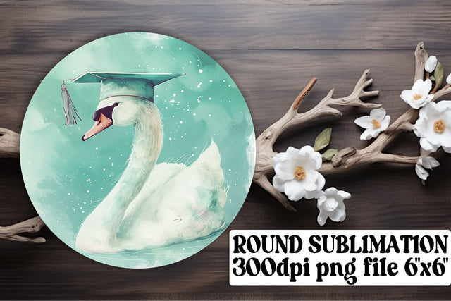 Graduation Cap Animal Circle Clipart Sublimation keychain Sublimation afrosvg 