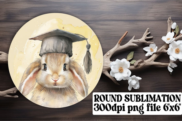 Graduation Cap Circle Zoo Animals PNG keychain Sublimation afrosvg 
