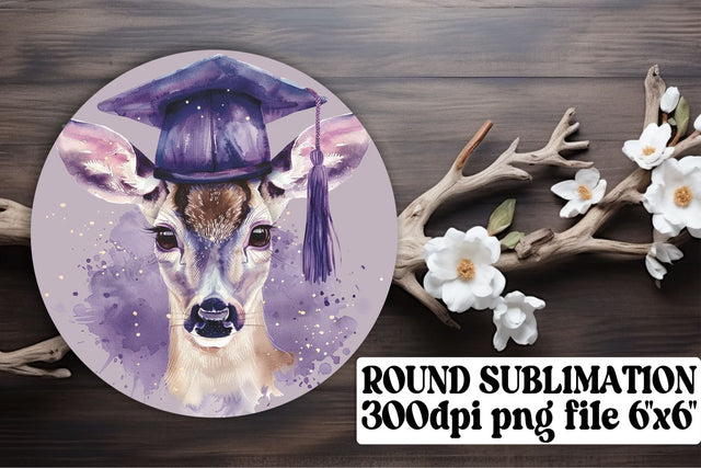 Graduation Celebration Circle Animal Design keychain Sublimation afrosvg 