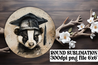 Graduation Ceremony Circle Animal Design keychain Sublimation afrosvg 