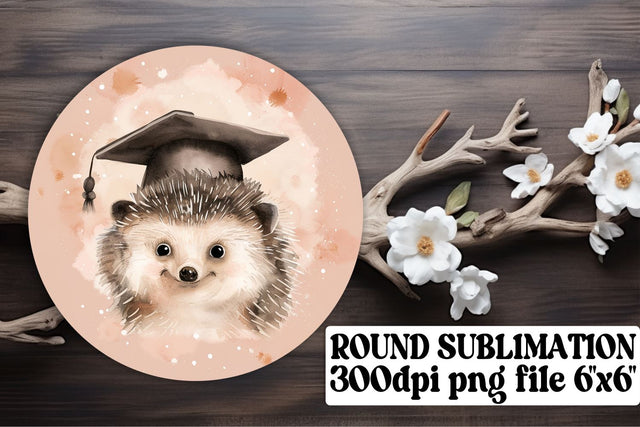 Graduation Ceremony Circle Animal PNG keychain Sublimation afrosvg 