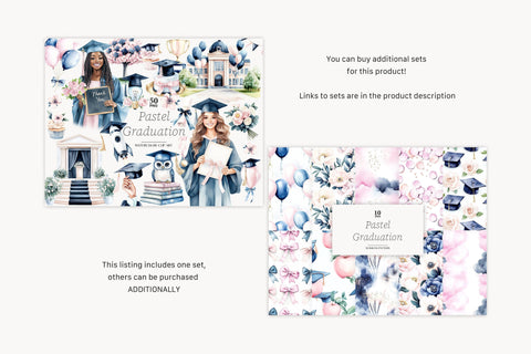 Graduation Clip Art PNG | College Clipart SVG GlamArtZhanna 