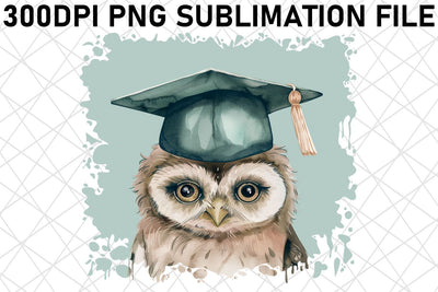 Graduation Day Animal Clipart PNG Sublimation afrosvg 