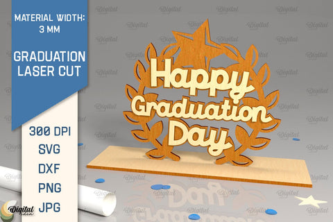 Graduation Decor Laser Cut Bundle. Graduation Signs SVG SVG Evgenyia Guschina 