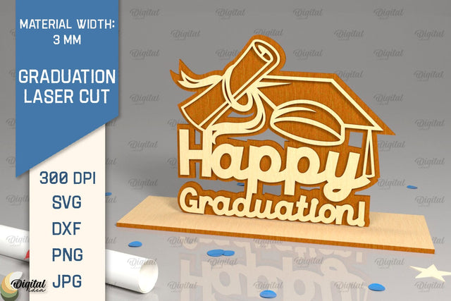 Graduation Decor Laser Cut. Graduation Signs SVG SVG Evgenyia Guschina 