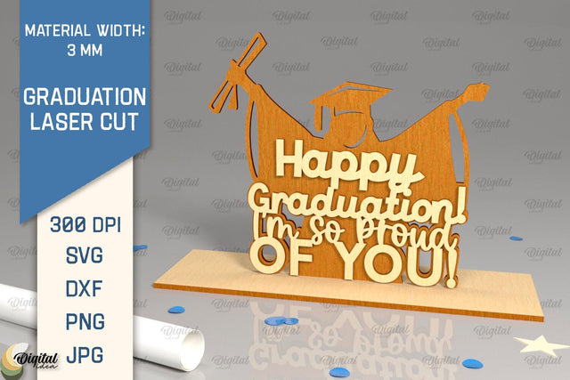 Graduation Decor Laser Cut. Graduation Signs SVG SVG Evgenyia Guschina 