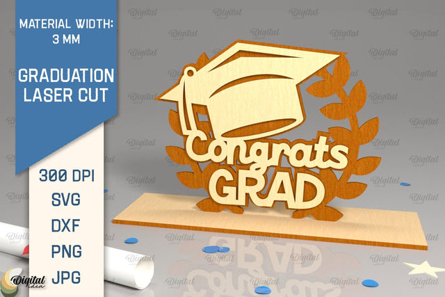Graduation Decor Laser Cut. Graduation Signs SVG SVG Evgenyia Guschina 