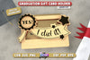 Graduation Gift Card Holder | Grad 2025 | Graduation Gift Idea | Greeting Card | CNC File SVG The T Store Design 
