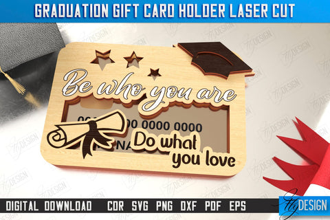 Graduation Gift Money Card Holders Bundle | Grad 2025 | Graduation Gift Idea | Greeting Card | CNC Files SVG Fly Design 
