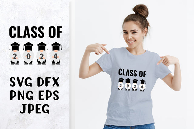 Graduation gnomes SVG. Class of 2024. Senior gnomes SVG LaBelezoka 