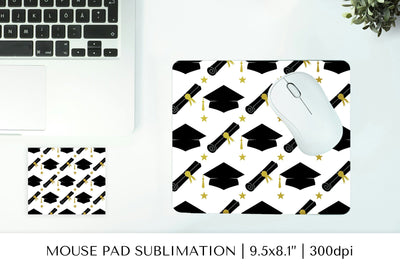 Graduation hats mouse pad sublimation design 003 Sublimation LaBelezoka 