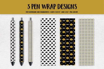 Graduation Hats Pen Wrap Sublimation or Waterslide PNG 009 Sublimation LaBelezoka 