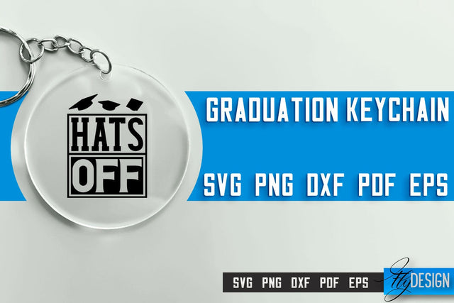 Graduation Keychain SVG | Graduation 2024 | Keychain Design | SVG File SVG Fly Design 