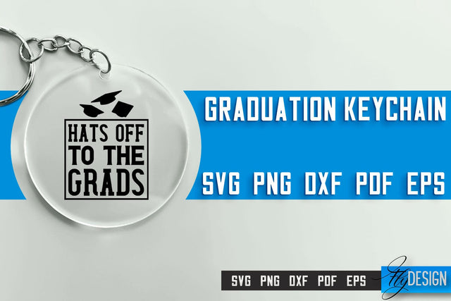Graduation Keychain SVG | Graduation 2024 | Keychain Design | SVG File SVG Fly Design 