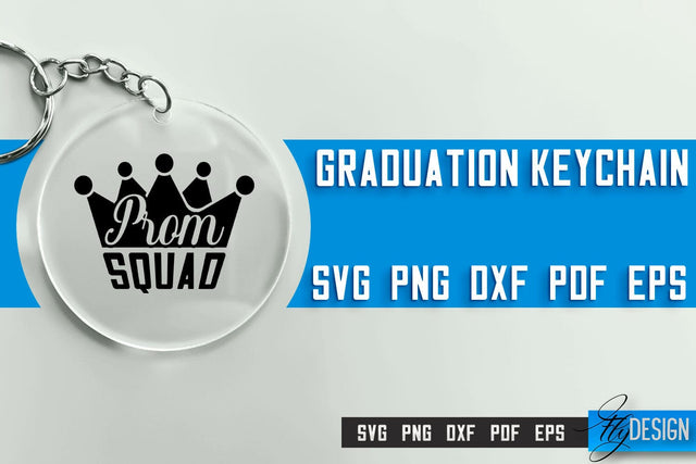 Graduation Keychain SVG | Graduation 2024 | Keychain Design | SVG File SVG Fly Design 