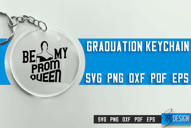 Graduation Keychain SVG | Graduation 2024 | Keychain Design | SVG File SVG Fly Design 