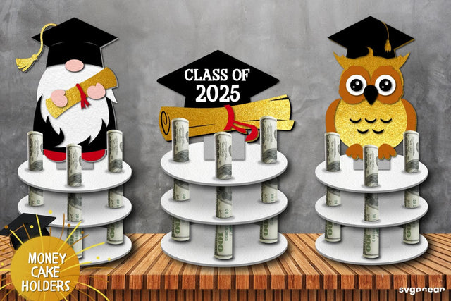Graduation Money Cake Bundle | Money Holder | Layered SVG SVG SvgOcean 