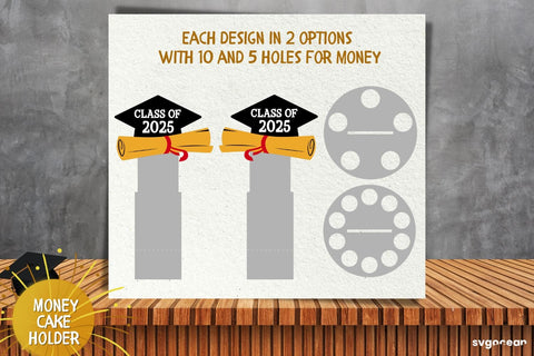 Graduation Money Cake Bundle | Money Holder | Layered SVG SVG SvgOcean 