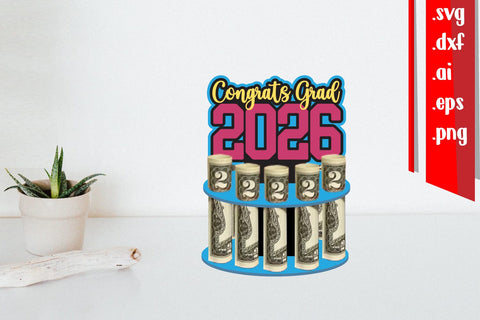 Graduation Money Cake DIY, Graduation Gift SVG zafrans studio 