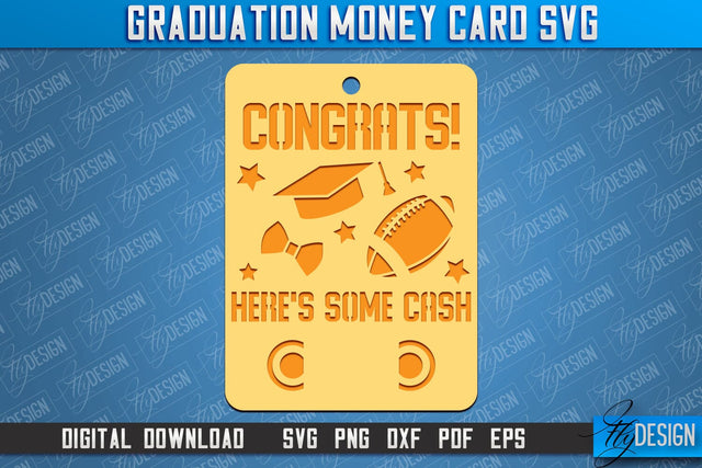 Graduation Money Card | Class 2024 | Grad SVG Quotes | Greeting Money Cards SVG Fly Design 
