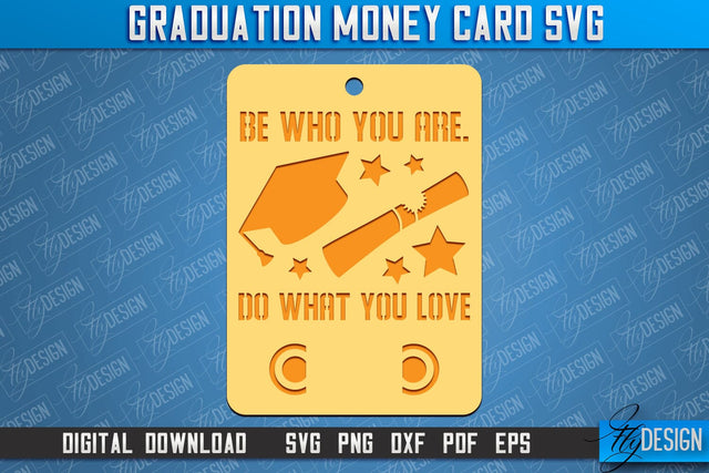 Graduation Money Card | Class 2024 | Grad SVG Quotes | Greeting Money Cards SVG Fly Design 