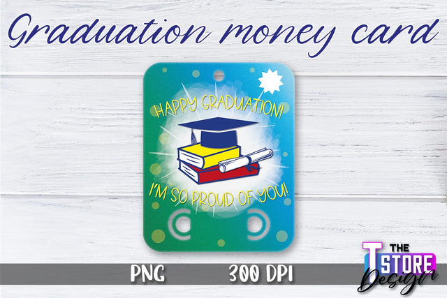 Graduation Money Card PNG Design | Graduation Money Holder | Graduation PNG Sublimation The T Store Design 