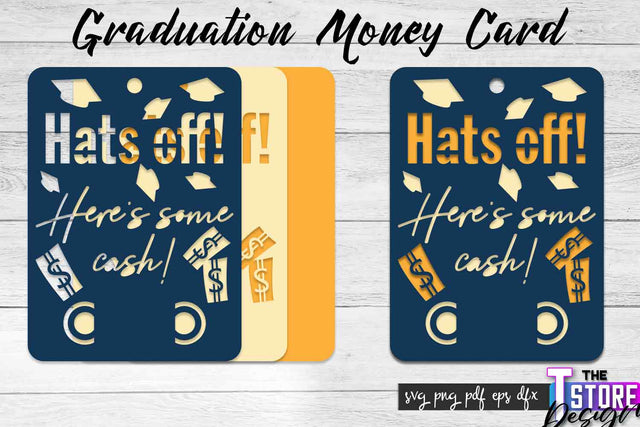 Graduation Money Card SVG | Glad To Be Grad SVG Design | Grad SVG Quotes SVG The T Store Design 