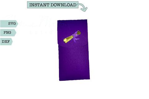 Graduation Money Gift Envelope Senior 2025 Graduation Cap Design SVG Sharia Morton Designs 