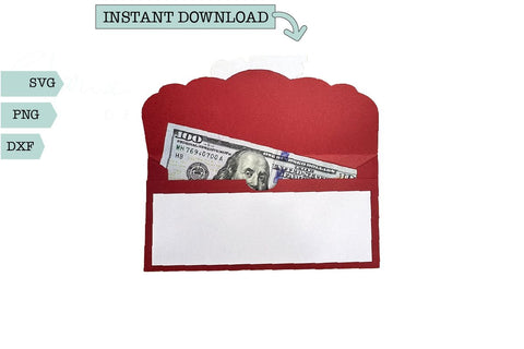 Graduation Money Gift Envelope SVG | Senior 2025 | Graduation Cap Design SVG Sharia Morton Designs 