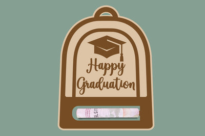 Graduation Money Holder Laser cut SVG zafrans studio 