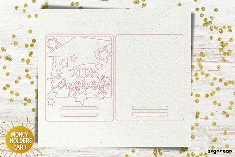 Graduation Money Holders Laser Cut SVG SvgOcean 
