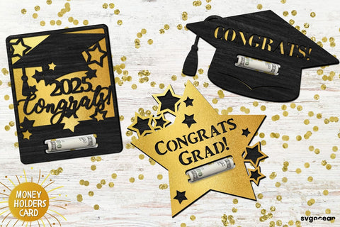 Graduation Money Holders Laser Cut SVG SvgOcean 