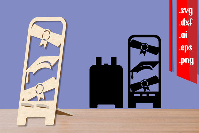 Graduation Phone Stand | Graduation Phone Holder SVG zafrans studio 