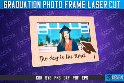 Graduation Photo Frame Laser Cut | Photo Frame Design | CNC File SVG Fly Design 