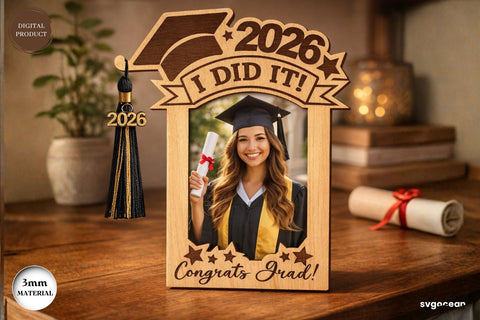 Graduation Photo Frames Bundle SVG SvgOcean 