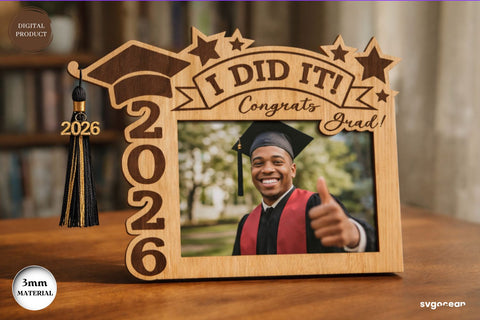Graduation Photo Frames Bundle SVG SvgOcean 