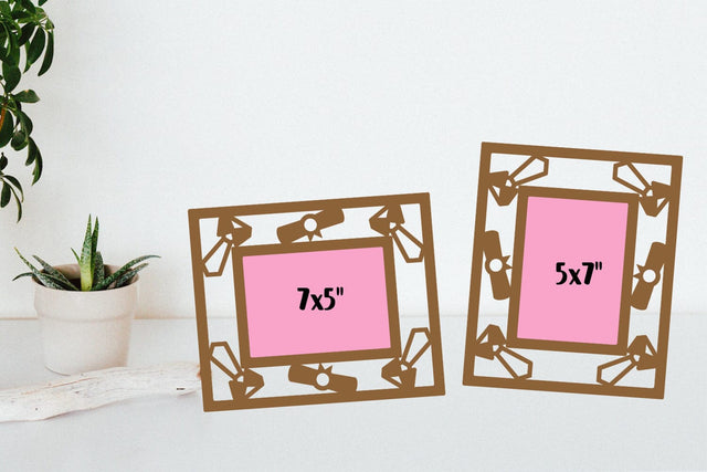 Graduation Photo Frames Cut Files SVG zafrans studio 