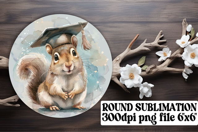 Graduation Safari Circle Sublimation Design keychain Sublimation afrosvg 