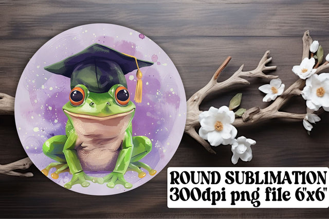 Graduation Safari Circle Sublimation Design keychain Sublimation afrosvg 