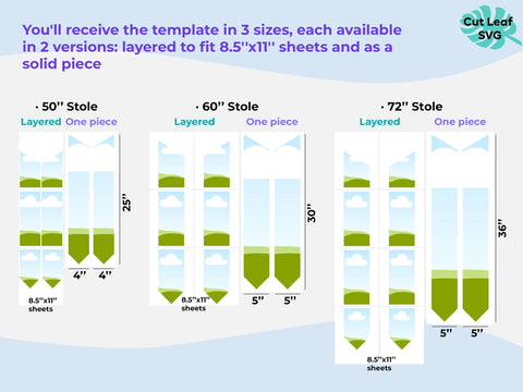 Graduation Stole Template, Stole Template, Stole Template Svg, Graduation Template Sublimation CutLeafSvg 