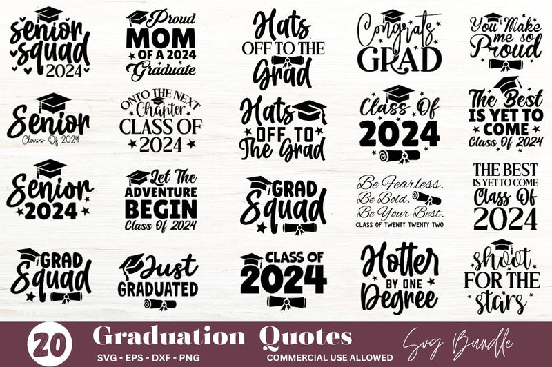 Graduation Svg Bundle - So Fontsy