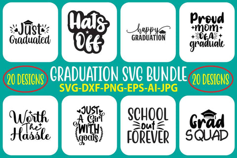 Graduation SVG Bundle SVG Syaman 