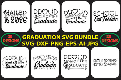 GRADUATION SVG BUNDLE SVG Syaman 