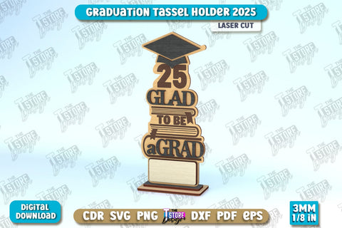 Graduation Tassel Holders Bundle | Graduation 2025 Award Design | Graduation Gift Idea | CNC Files SVG The T Store Design 