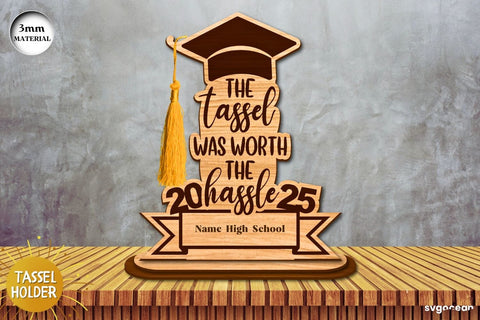 Graduation Tassel Holders Laser Cut SVG SvgOcean 