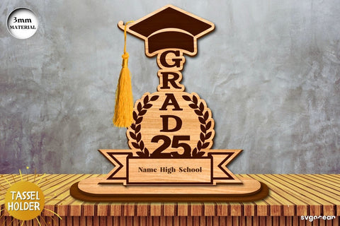 Graduation Tassel Holders Laser Cut SVG SvgOcean 