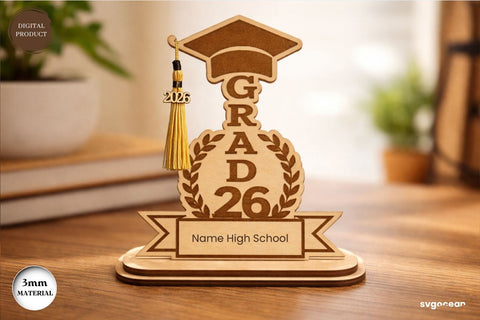 Graduation Tassel Holders Laser Cut SVG SvgOcean 