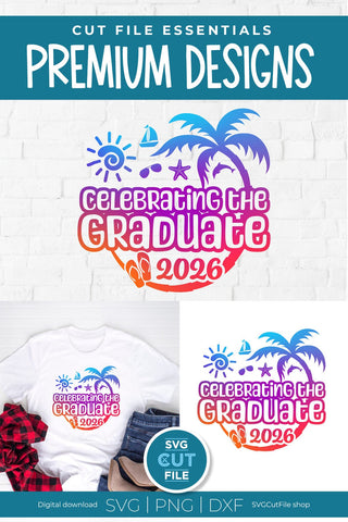 Graduation Trip svg - Celebrating the Graduate vacation or Holiday 2026 SVG SVG Cut File 