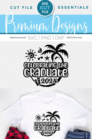 Graduation Trip svg - Celebrating the Graduate vacation or Holiday Design SVG SVG Cut File 